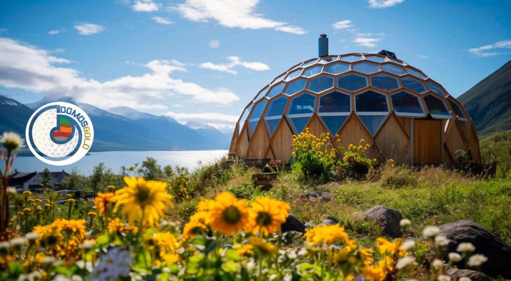 domo geodésico para empreender