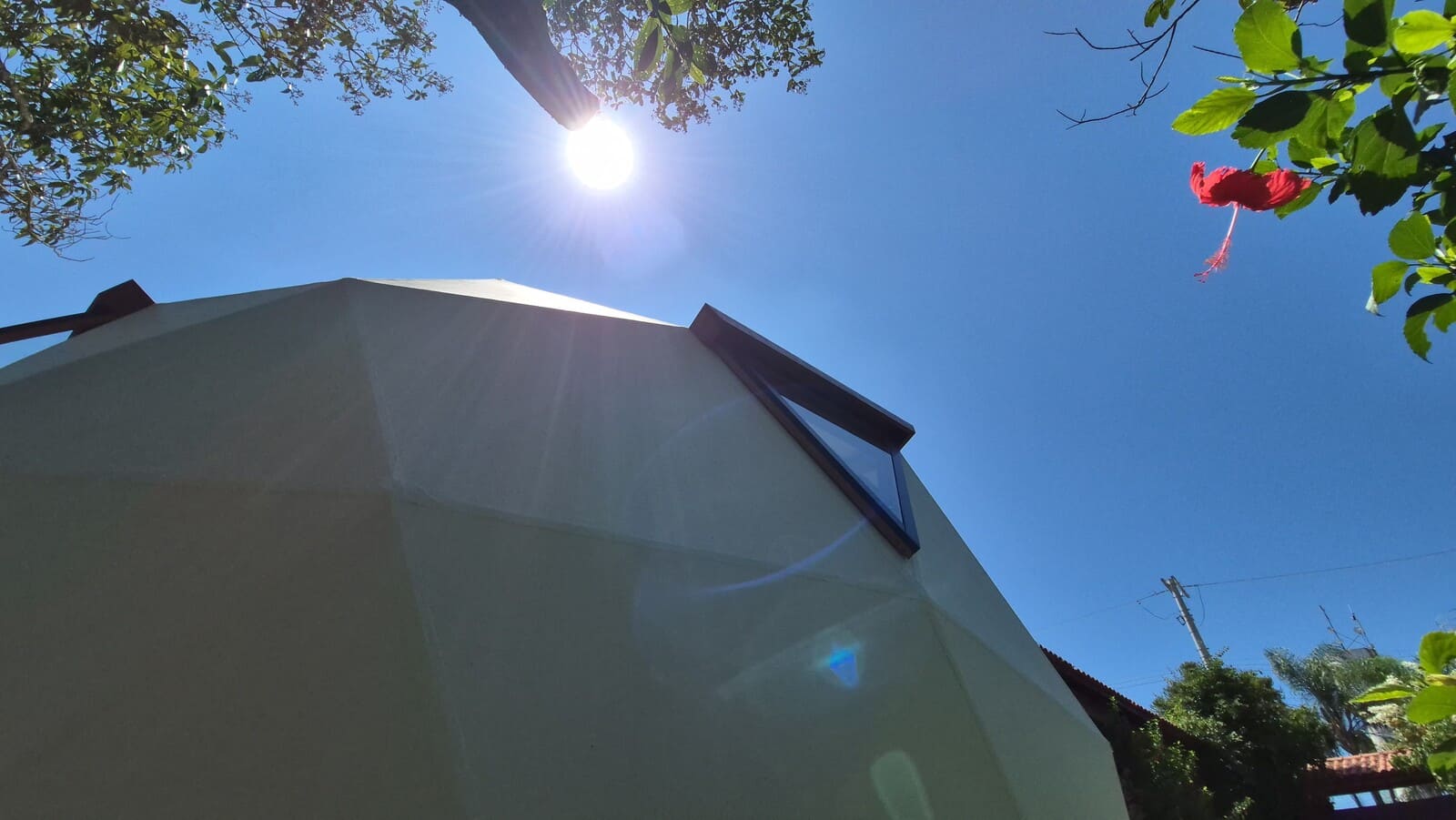 domo geodésico tratamento térmico