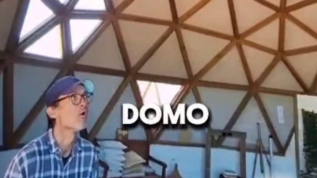 Miniatura do vídeo: Domo Goodkarma f/4 diâmetro 8.5 glamping domo geodésico