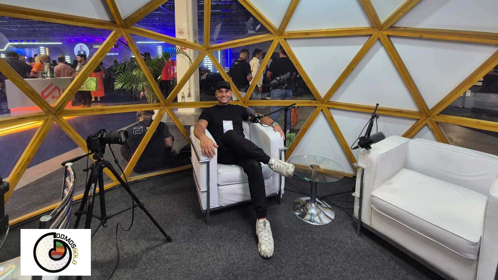 roberto santana construtor de domo geodésico