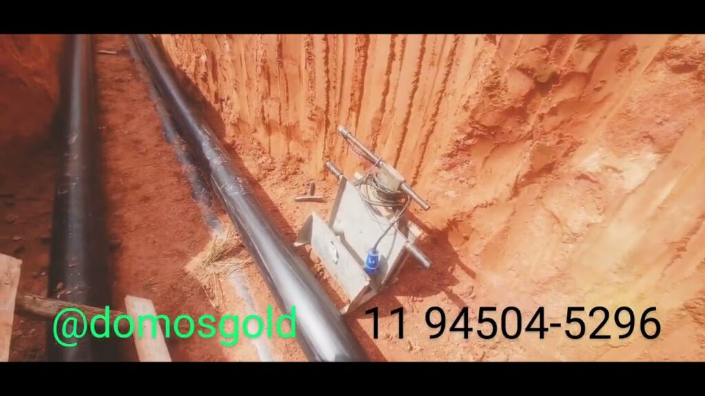 Ar condicionado natural com poço canadense