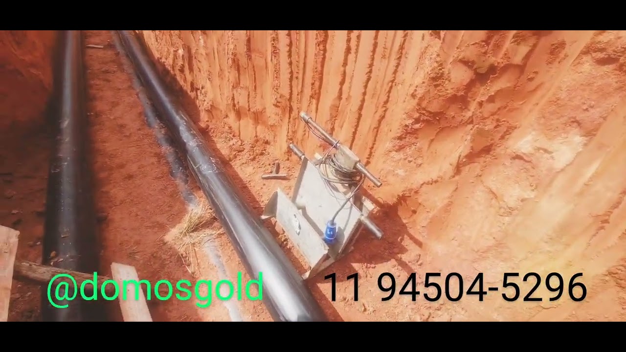 Ar condicionado natural com poço canadense