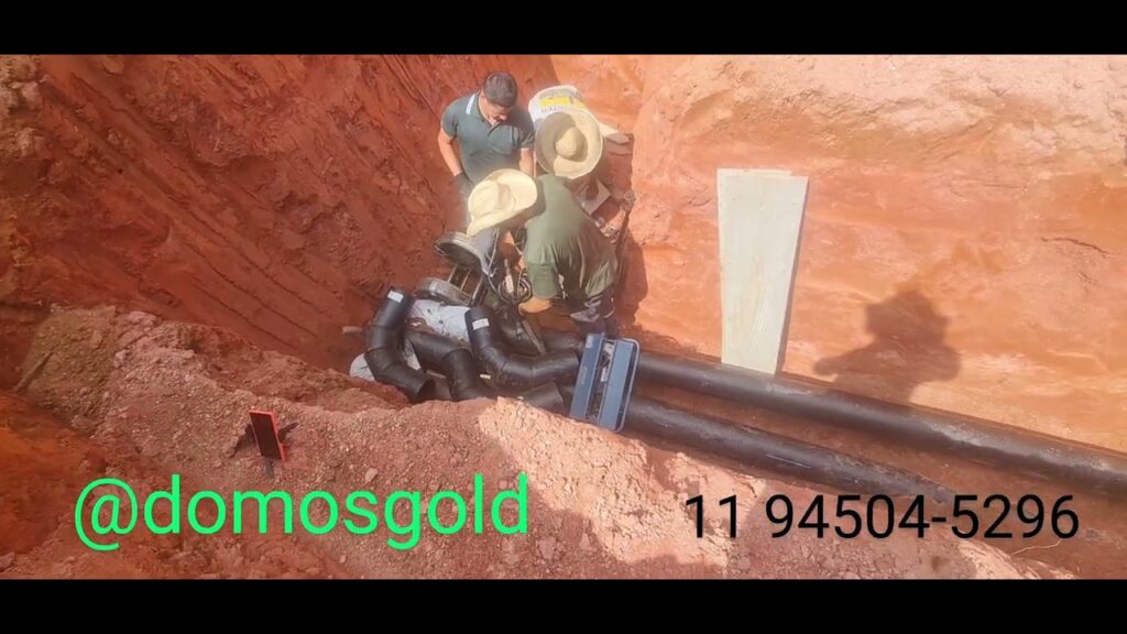 Poço canadense ar condicionado natural sustentável