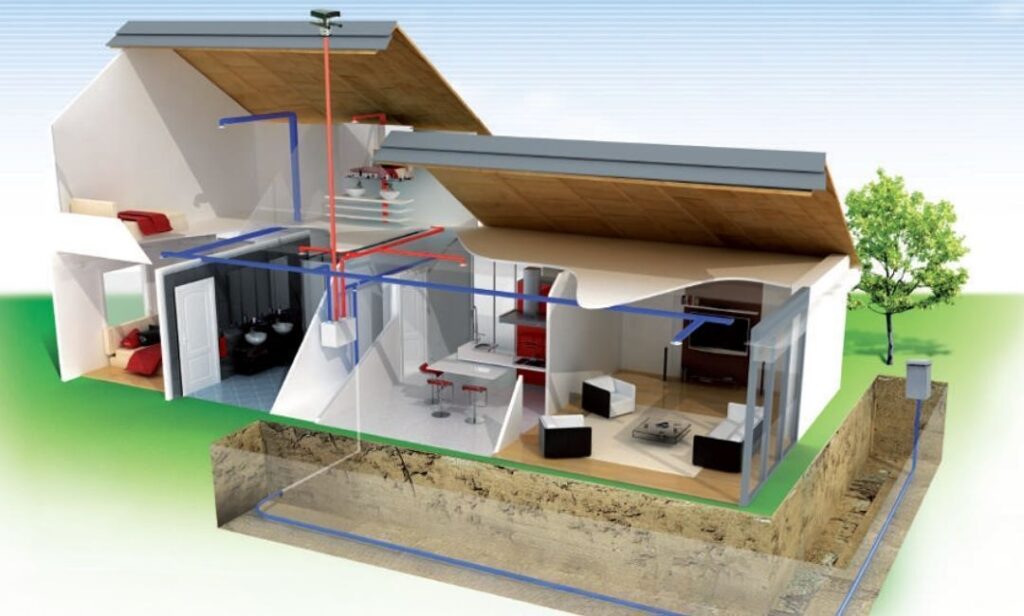 Poço canadense é ar condicionado natural eficiente